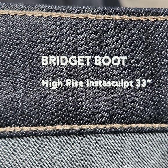 NWOT DL1961 Bridget Performance Boot Dark Jeans - Picture 4 of 12